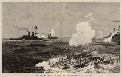 Les manœuvres navales, l